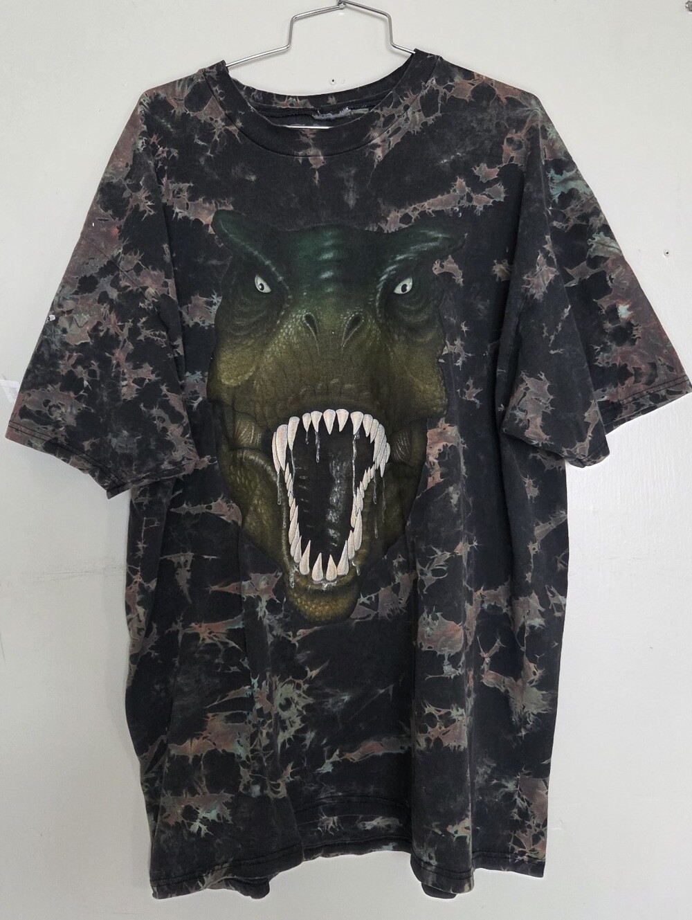 Vintage Jurassic Park T-Rex Shirt Universal Studios Islands Of Adventure 90s 2XL